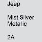 Preview: Jeep, Mist Silver Metallic, 2A.